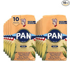 P.A.N. Yellow Corn Meal – Pre-cooked Gluten Free and Kosher Flour for Arepas (2.2 lb / Pack of 10)