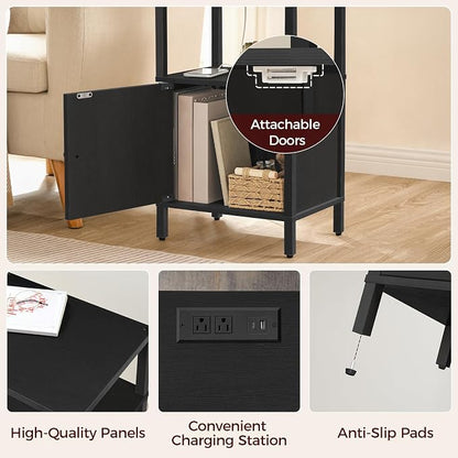 MAHANCRIS Farmhouse Nightstand - Image 6