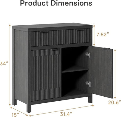 Fatmok Fluted Buffet Cabinet - Image 2