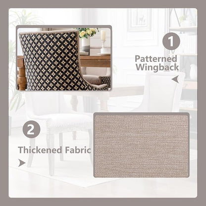 Modern Dining Chairs Set of 4, High Back Dining Chairs Side Chairs - Image 5
