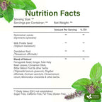 FreshDrinkUS, Premium 30 Tea Bags Glucose Functional Tea – Herbal Blend with Gymnema, Cinnamon, Bitter Melon, Tulsi & More –– Caffeine-Free. Sugar-Free. Gluten-Free. Vegan