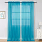 Marine Sheer Curtains 96 Inch Length, Elegant Sheer Curtains by OWENIE