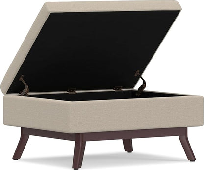SIMPLIHOME Owen Coffee Table Storage Ottoman - Image 4