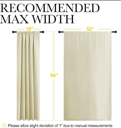 NICETOWN Room Darkening Curtains - Image 7