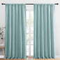 NICETOWN 2 Panels Blackout Curtains, Rod Pocket Thermal Insulated Drapess by NICETOWN