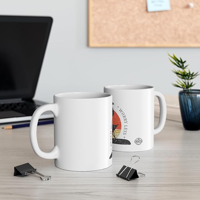 11 OZ Novelty Coffee Mugs - Christmas Gift (Beach Theme)