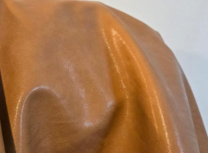 NAT Leathers™ | Wheat Camel Vegetable Tanned Tan Soft Faux Vegan Leather PU | 1 - Image 8