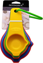 Measuring Cups Set of 7, Assorted Colors