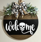 Halloween Stencils for Painting on Wood 12” Round Halloween Stencil Hey Boo Trick or Treat Ghost Pumpkin Face Templates for Door Hanger Porch Sign