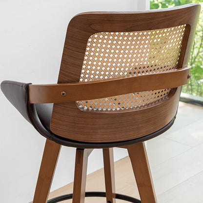 Set of 2 Bar Stools Counter Height - Image 8