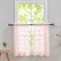 YJ YANJUN Vintage Lace Curtains 30 inch Length 2 Panels by YJYANJUN