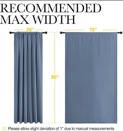 NICETOWN Blackout Curtains Window Draperies - Image 7