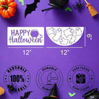 Halloween Stencils for Painting on Wood 12” Halloween Stencil Hey Boo Trick or Treat Hocus Pocus Templates for Door Hanger Porch Sign Shirt Painting