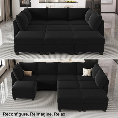 Belffin Modular Sectional Sofa Bed - Image 5