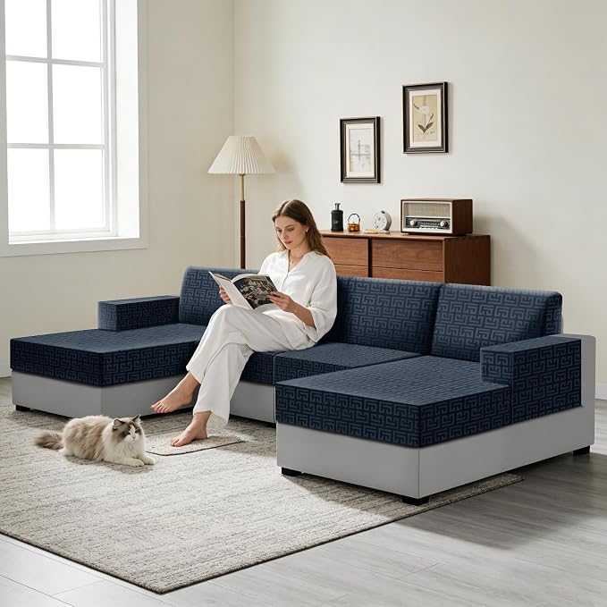 UNBBRRL Stretch Couch Backrest Cushion Cover - Image 6