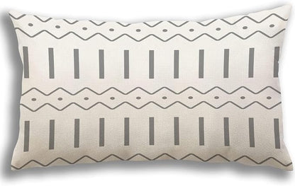 YCOLL Lumbar Pillow Covers 12x20 Set of 4, Modern Sofa Throw Pillow Cover - Image 4