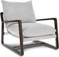 VALENCIA THEATER SEATING Lagon Wood Accent Chair, Mid-Century Modern Armchair by ValenciaTheaterSeatingFurniture