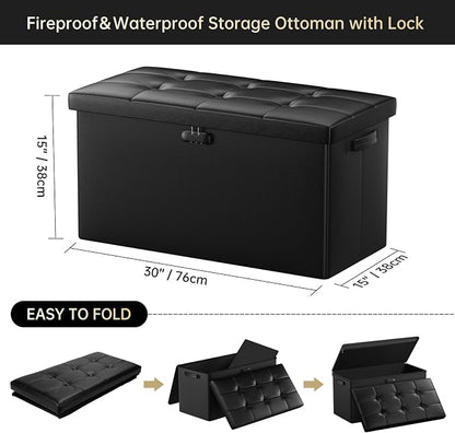 DocSafe Storage Ottoman Bench - Image 3