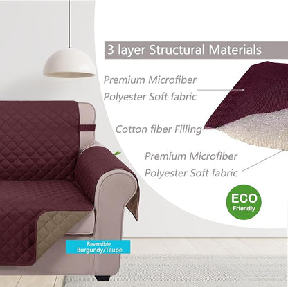 U-NICE HOME Loveseat Sofa Cover - Image 4