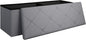 43 Inches Folding Storage Ottoman Bench by Unknown