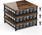 Coffee Pod Drawer for K Cups Drawer Organizer Coffee Pod Storage with Drawer Baskets Pod Storage Holder for Cafe Counter in Home Office Farmhouse 36 Capacity