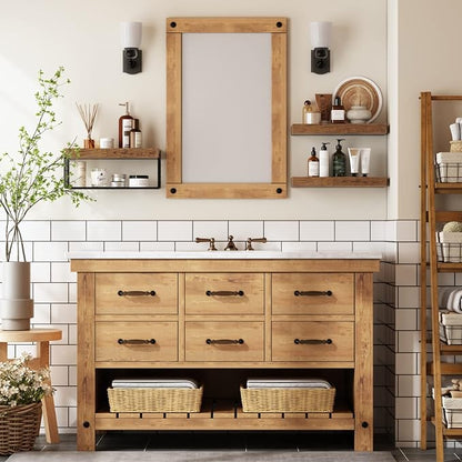 QEEIG Bathroom Shelves Over Toilet - Image 6