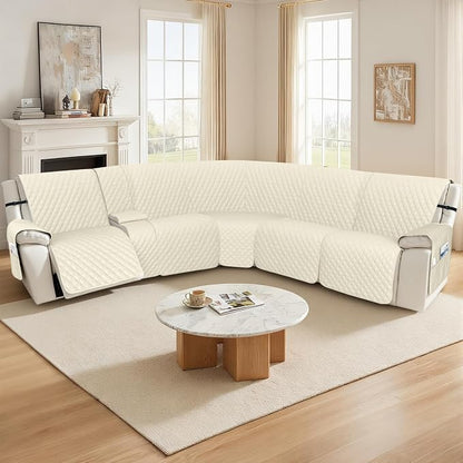 Arfntevss Recliner Sectional Couch Covers 1OO% Waterproof L Shape Sofa Cover - Image 7
