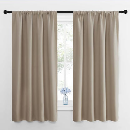 NICETOWN RV Blackout Curtains for Camper Windows, Short Blackout Curtains & by NICETOWN