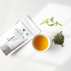 TOMOSAN Organic Genmaicha Tea - Loose Leaf Japanese Premium Green Tea - Genmai Matcha Roasted Brown Rice Blend, USDA Certified, Uji-Kyoto, 100g/3.5oz