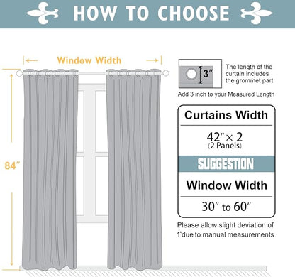 ChrisDowa Room Darkening Curtains - Image 5