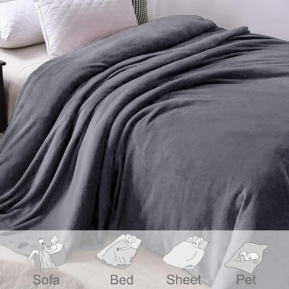 Exclusivo Mezcla Soft Fleece Blanket Cal King Size - Image 5