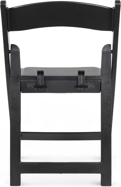 Flash Furniture Hercules Set of 10 Kids Black Resin Folding Chair - Image 12