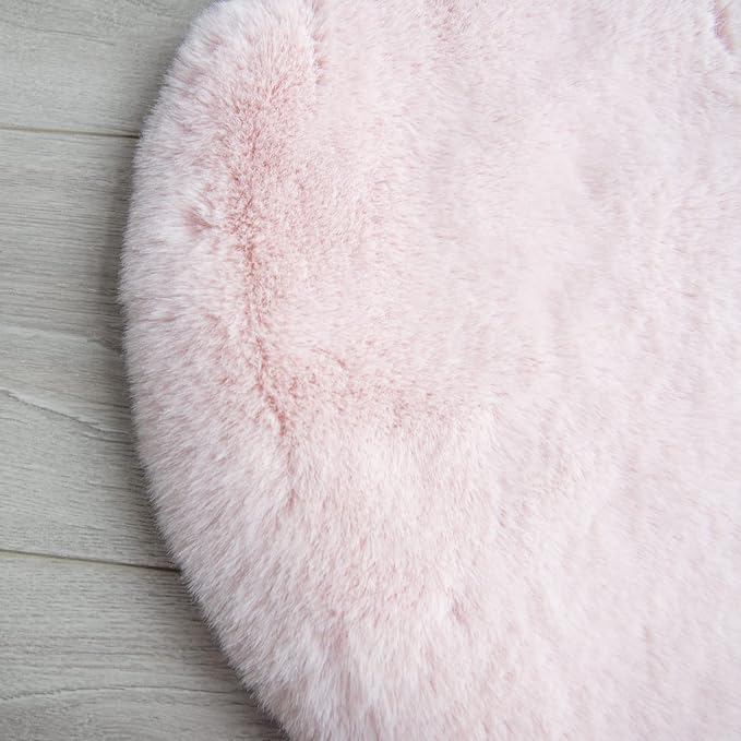 ORINOVA Pink Plush Washable Fluffy Fur Rugs - Image 9