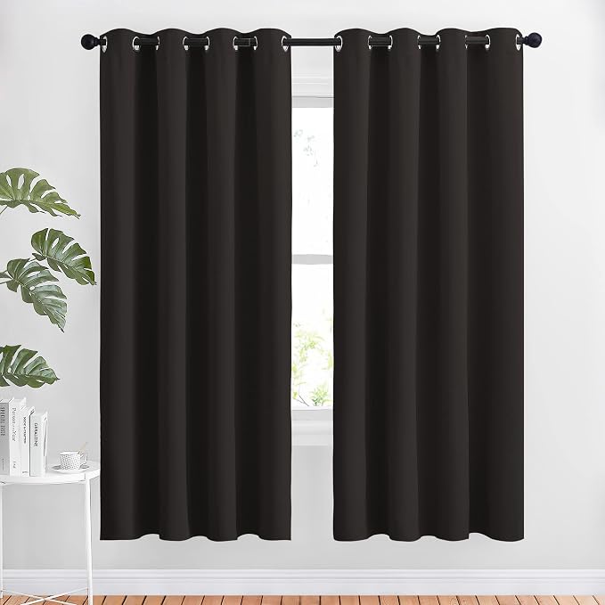 NICETOWN Blackout Curtain Panels 72 inches Length by NICETOWN