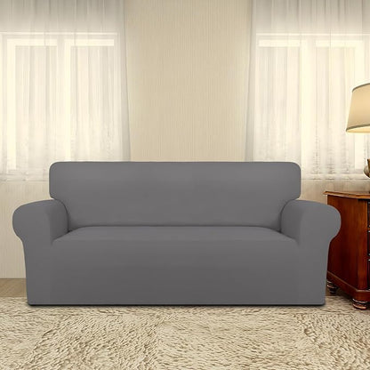 PureFit Super Stretch Sofa Slipcover – Spandex Non Slip Soft Couch Sofa Cover - Image 2