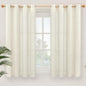 YoungsTex Linen Curtains 54 Inch Length 2 Panels by YoungsTex