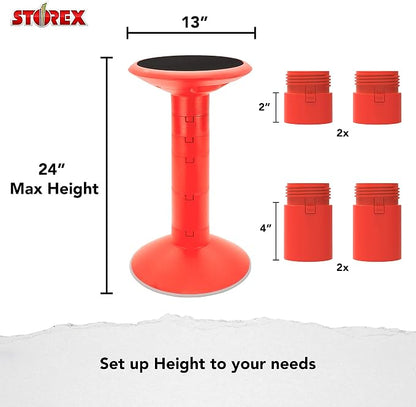 Storex Active Tilt Stool – Ergonomic Seating - Image 3