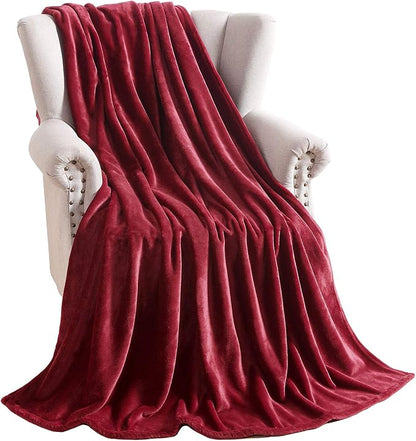 TASTHROW Large Flannel Fleece Throw Blanket, 50×70 Inch - Image 3