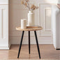 VECELO Modern Side Table, Round Small End Table, Exclusively Designed by VECELO