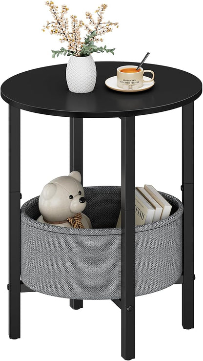 Vagusicc Round Side Table End Table by Vagusicc