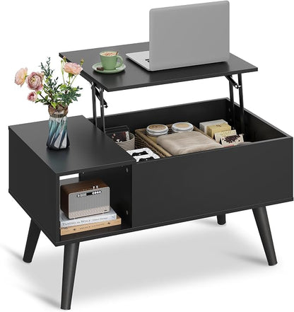WLIVE Coffee Table for Living Room, Small Coffee Table by WLIVE
