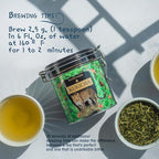 Organic Japanese Kukicha Green Tea | Loose Leaf - 3.5 Oz |Twig Tea - USDA Organic Green Tea | Japanese Tea by Pantenger