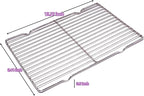 2Pcs Stainless Steel Cooling Racks, Cooling Racks for Cooking and Baking, Cookie Cooling Rack, Oven Cooling Racks for Cooking