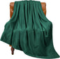 BEDELITE Fleece Blanket Soft Plush Twin Size Blanket Forest Green 60"x80" | by BEDELITE