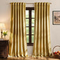 MIULEE Velvet Curtains 52x84 inches 2 Panels Gold Blackout Curtains | Luxury by MIULEE