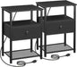 LOAKEKEL Night Stand Set 2, Nightstand by LOAKEKEL
