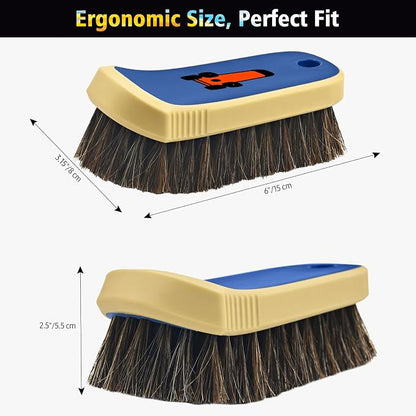 YeewayVeh Horse Hair Leather Cleaning Brush - Image 7
