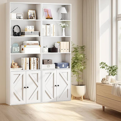 Bookshelf, 6-Tier Floor Bookcase - Image 2