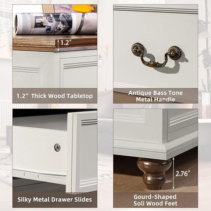 Joaxswe Farmhouse 54" 7 Drawers Dresser - Image 5