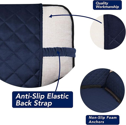 PureFit Reversible Quilted Sofa Cover, Water Resistant Slipcover Furniture - Image 3